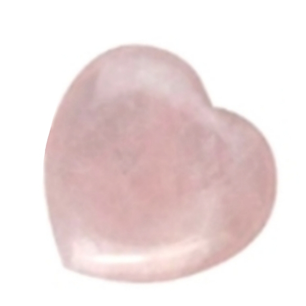 Pink Rose Quartz Gemstone Heart Love Stone Worry Rock Pocket Gem Friendship Gift